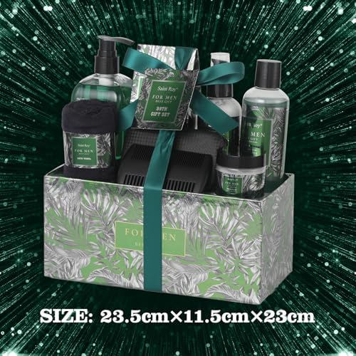 15Pc Man Perfume Beard Grooming Spa Set For Men, Facial Skin Care Set - Image 6
