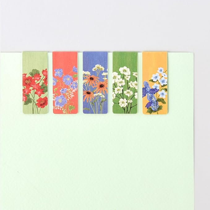 Magnetic Bookmarks Set - A (Olivia's Flowers Ver.3)