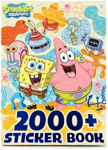 Horizon Group USA Sticker Book, Spongebob Squarepants, 2000+ Stickers by HorizonGroupUSA