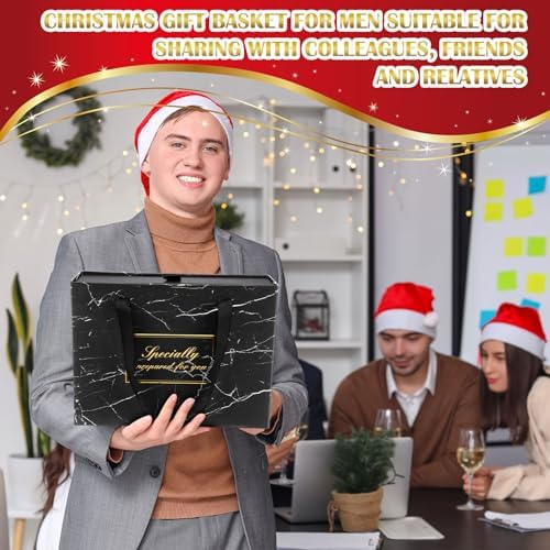 Tioncy 10 Pcs Mens Gift Set, 16oz Tumbler Wallet Belt Tie,Christmas Red - Image 5