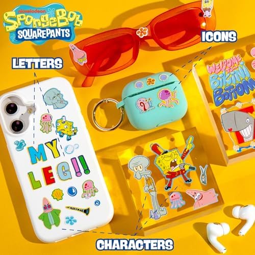 Horizon Group USA Sticker Book, Spongebob Squarepants, 2000+ Stickers - Image 3