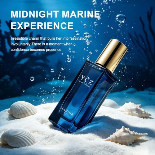 Ycz Midnight Marine Eau De Parfum For Men, 25 mL - Image 3