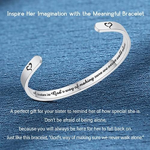 SAM & LORI Personal Bracelets for Teens/Women-Inspirational Jewelry Gifts (Various Designs) for Daughter/Sister/Mom/Friends-Adjustable Bracelet in a Pretty Gift Box - Image 2