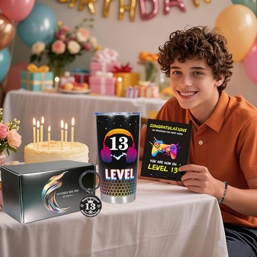 Carselage 13 Year Old Boy Gifts, 13th Birthday Gifts Decorations for Son - Image 2