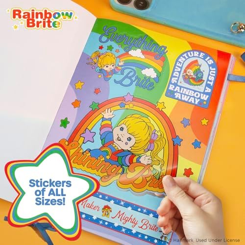 Horizon Group USA Sticker Book, Rainbow Brite, 1500+ Stickers - Image 2