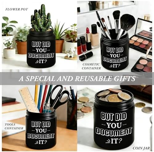Funny Office Gift for Women Men, But Did You Document It, Humorous Desk Decor for Him Her, Corporate Humor Gifts for Programmers, Engineers, IT Coworkers, 7oz Black Lavender Scented Candle, Style-L - Image 6