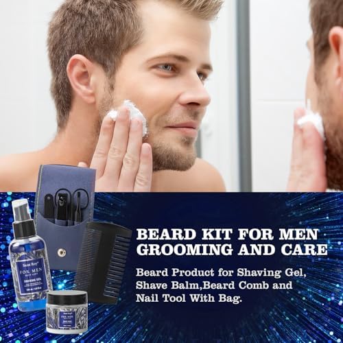 Mens Gift baskets, Birthday Gifts Spa Kit for Men Classic Perfume Bath Gift - Image 5
