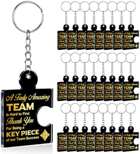 Team Appreciation Gifts Bulk for Coworkers Employee Staff Keychains by Unknown