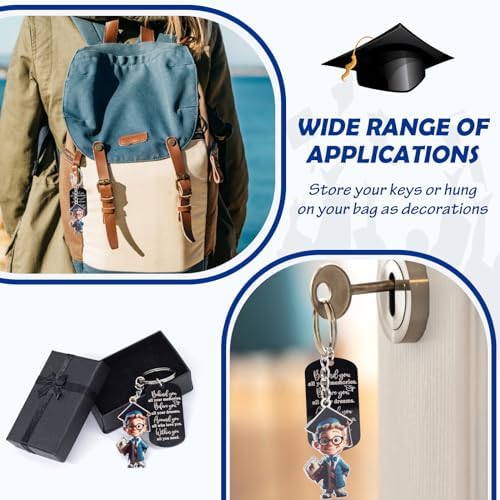 sewrung Class 2026 Graduation Gifts - Keychain for Her Girls Him Boys High School College Kindergarten Preschool - Image 4