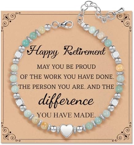 Inspirational Gifts Bracelets for Women, Healing Natural Stone Bracelets by ZOKCC