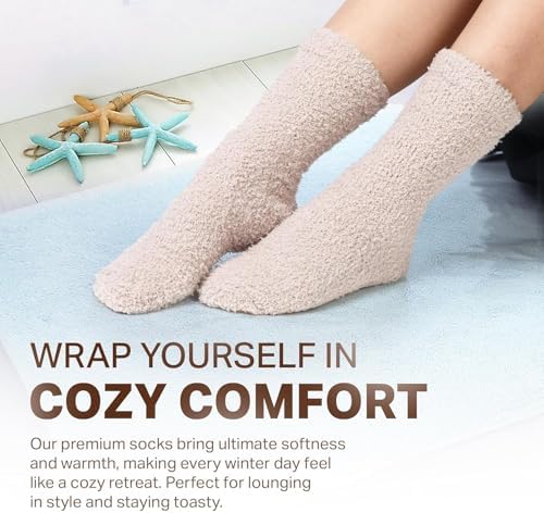 Tea Gifts for Women – Sampler Gift Basket with 15 Unique Blends, Honey Sticks, Stainless Tumbler, Cozy Socks & Gift-Ready Box (Cozy Socks -Teal) - Image 3