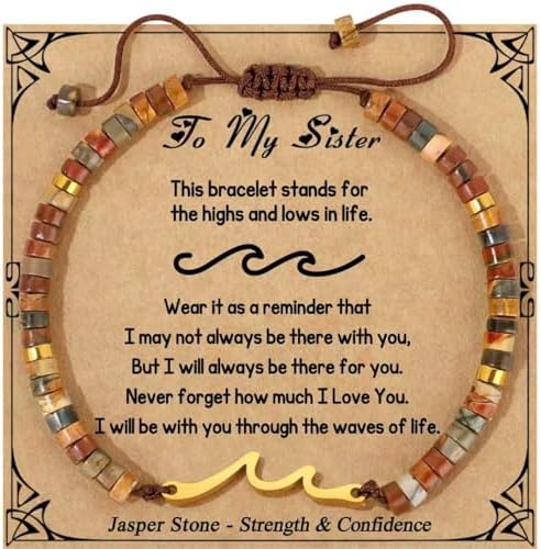 JoycuFF Wave Bracelets for Women Christmas Mothers Day Birthday Gifts for Best Friend Sister Daughter Bestie Mom Grandma Women Her by Joycuff