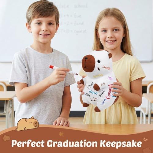 Blank Capybara DIY Toys Make Your Own Stuffed Holiday Plush Gifts Stuffed Teddy Animal for Graduation Birthday Friends Gift(Capybara) - Image 7