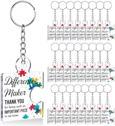 Team Appreciation Gifts Bulk for Coworkers Employee Staff Keychains by Unknown