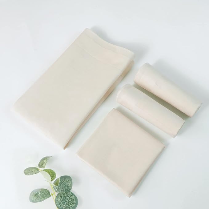 HOULIFE Men's Cotton Handkerchiefs, Solid Color 60S Soft Cotton Hankies for Men Women 6/12PCS 15.7"×15.7"