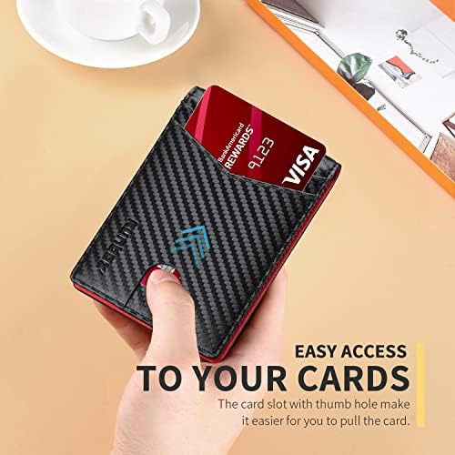 RUNBOX Wallet for Men -Slim Rfid Leather Mens Bifold Novelty Wallets 2 ID Window With Gift Box Men's Accessories - Image 4