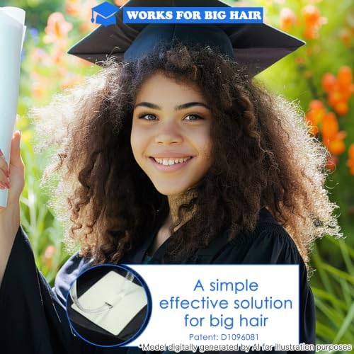 Clear Graduation Cap Headband for Graduation Day - Image 2