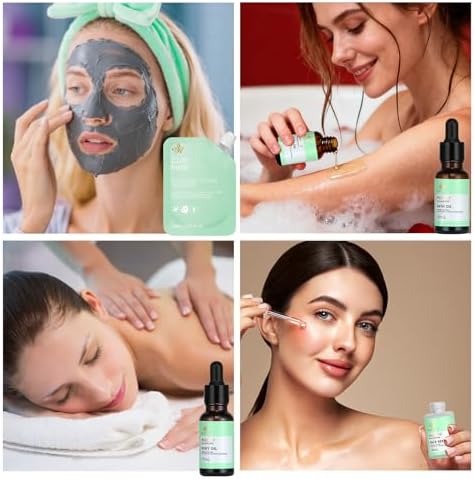 23 Pcs Mother's Day Gifts for Mom, Tea Tree Facial Skin Care Set, Bath and Body Gifts for Women & Men, Self-Care Relaxation Kit, Home Spa Gift Basket, Sheet Mask, Birthday, Christmas, Anniversary - Image 6