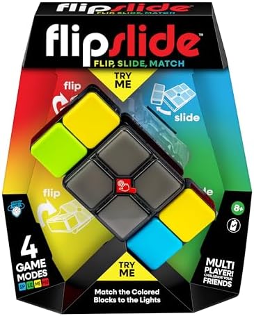 Moose Games Flipslide, Handheld Puzzle Game, Travel Toy Ages 8-13 by MooseGames