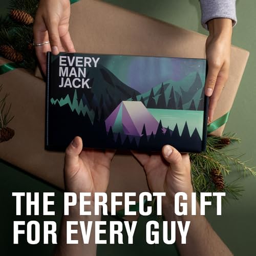 Every Man Jack Body Wash Gift Set for Men, Invigorating Winter Scents, 3pk - Image 6