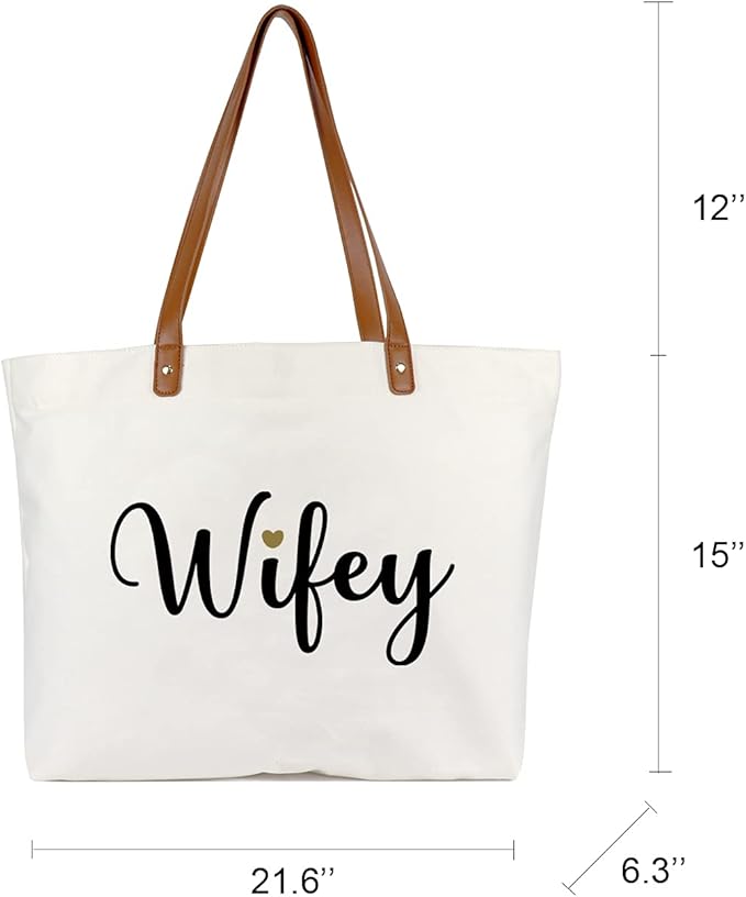 Lamyba New Mom Gifts, Mama Bag Tote with Makeup Bag, Cool Gifts for Mom to be/Expecting Mom/Pregnant Women