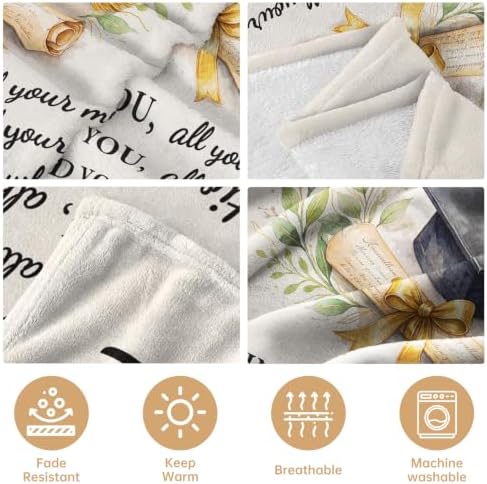 Niyewsor Graduation Gifts, Funny Graduation Blanket for Her/Him, Soft Throw - Image 5
