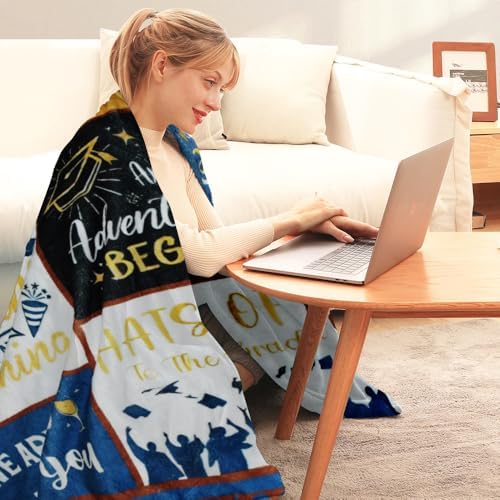 2026 Graduation Gifts Blanket,Graduation Gifts for Her/Him, Class of 2026 High School/College/Masters Degree/Doctorate/PHD Gifts - Image 3