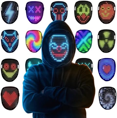 Mr.Pang LED Light Up Mask with Gesture Sensing, Kids Toys Gifts for Boys by Mr.Pang