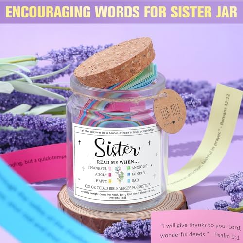 Sisters Gifts from Sister Birthday Gifts for Sisters Adult Funny Gift Ideas for Best Sister Ever Meaningful Gift Set for Siblings Cool Little Sis Present for Women Older Younger Sis Who Has Everything - Image 4