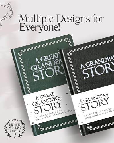 Papa's Life Story Journal (Hardcover): A Meaningful Keepsake for Papa to Share His Journey and Memories, Book Includes 250+ Prompt Questions, Sentimental Gifts for Father's Day, Birthday & Christmas - Image 6