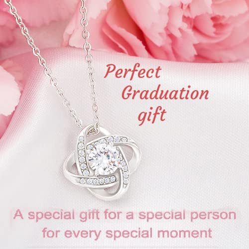 Graduation Gifts, Graduation Necklace Knot Love Seniors College High School for Daughter Granddaughter Sister Niece Best Friend - Image 6