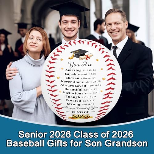 2026 Graduation Baseball Gifts for Boys Him Men Son, 2026 Graduation Decor - Image 5