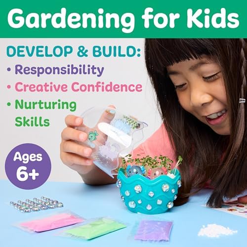 Creativity for Kids Mini Garden Axolotl Terrarium, Grow & Create (Ages 6+) - Image 6