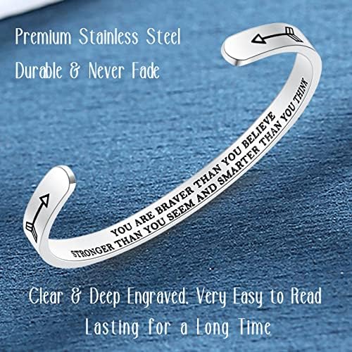 SAM & LORI Personal Bracelets for Teens/Women-Inspirational Jewelry Gifts (Various Designs) for Daughter/Sister/Mom/Friends-Adjustable Bracelet in a Pretty Gift Box - Image 3