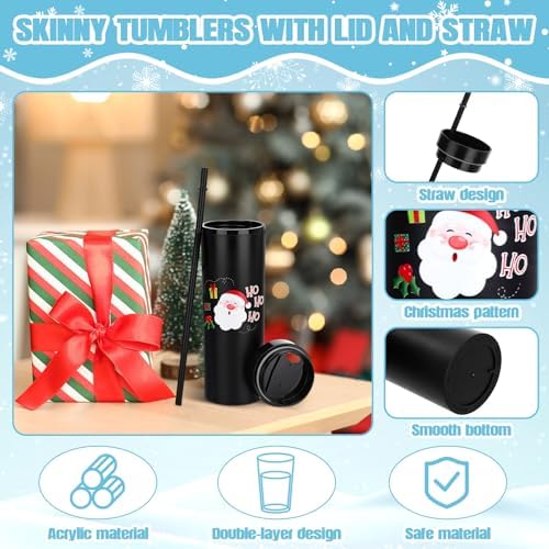 Skylety 12 Pcs Christmas Birthday Gift Set for Men, Santa - Image 4
