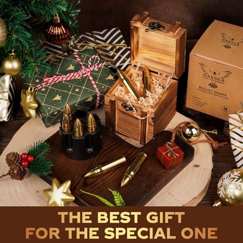 Gifts for Men Dad Husband, Whiskey Stones Reusable Stainless Ice Cubes, Unique Fathers' Day Anniversary Birthday Gift Ideas for Him Boyfriend, Man Cave Stuff Cool Gadgets Retirement Bourbon Presents - Image 2