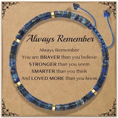 AGOT Thank You Gifts for Women: Teacher Appreciation Office Gifts for Coworkers Employee Boss Lady Manager Colleague Natural Stone Bracelet by AGOT