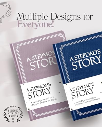 Stepmom's Life Story Journal (Hardcover): A Meaningful Keepsake for Stepmom to Share Her Journey & Memories, Book Includes 250+ Prompt Questions, Sentimental Gift for Mother's Day, Birthday, Christmas - Image 6