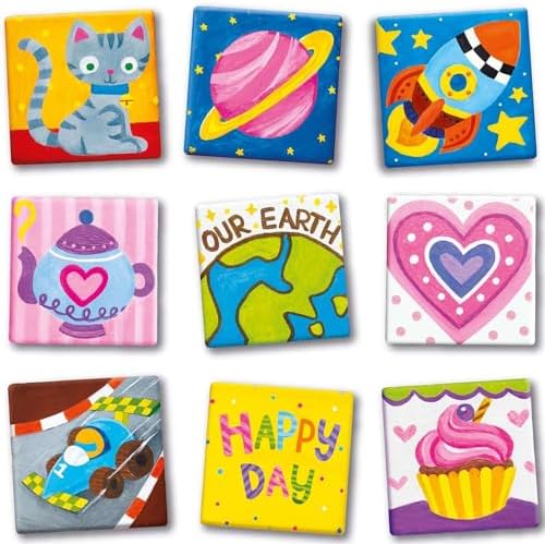 4M Magnetic Mini Tile Art, Art & Crafts DIY Kit, For Boys & Girls Ages 8+ - Image 2