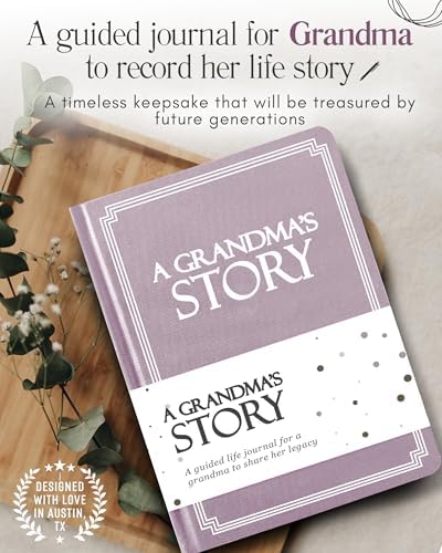Grandma's Life Story Journal (Hardcover): A Meaningful Keepsake for Grandma to Share Her Journey & Memories, Book Includes 250+ Prompt Questions, Sentimental Gift for Mother's Day, Birthday, Christmas - Image 3