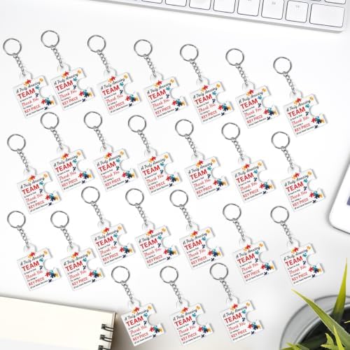 Team Appreciation Gifts Bulk for Coworkers Employee Staff Keychains - Image 6