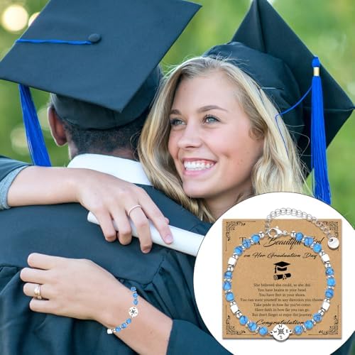 2026 Graduation Gift for Her,Graduation Inspirational Compass Bracelets - Image 5