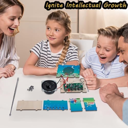 STEM Toys DIY FM Radio Kit, Science Circuit Project, Boy Gift Toys Age 8-13 - Image 4