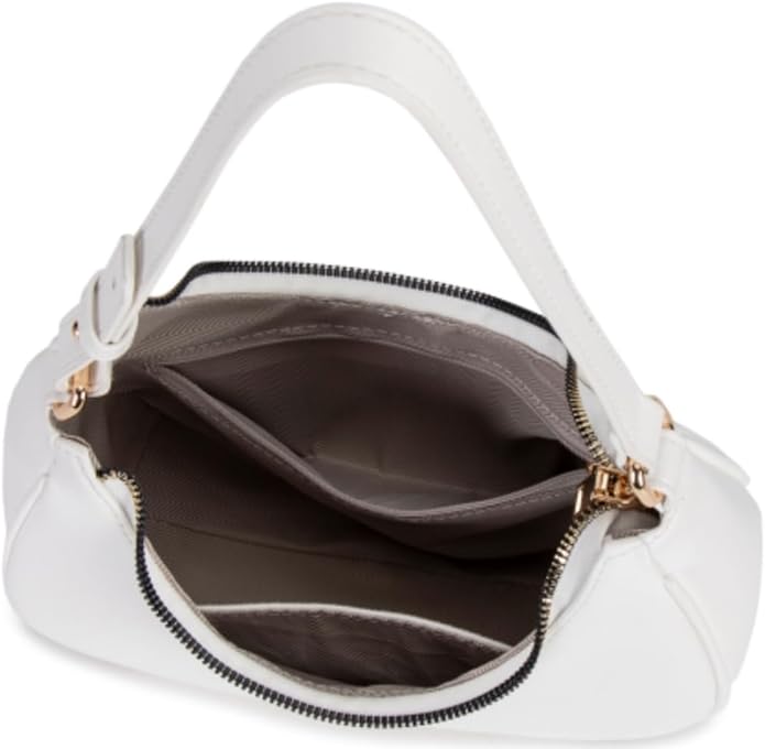 Shoulder Bags for Women, Cute Hobo Tote Handbag Mini Clutch Purse with Zipper Closure