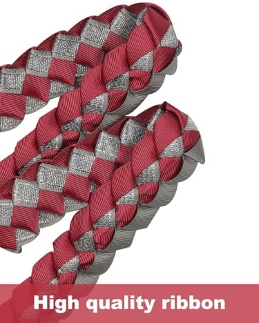 TFTAFAN Graduation Ribbon Lei Graduation Leis Necklace Class of 2026 Graduation Necklace Braided Necklace Graduation Gift Party Accessories for Women and Men - Image 3
