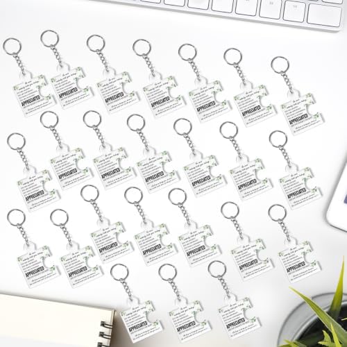 Team Appreciation Gifts Bulk for Coworkers Employee Staff Keychains - Image 6