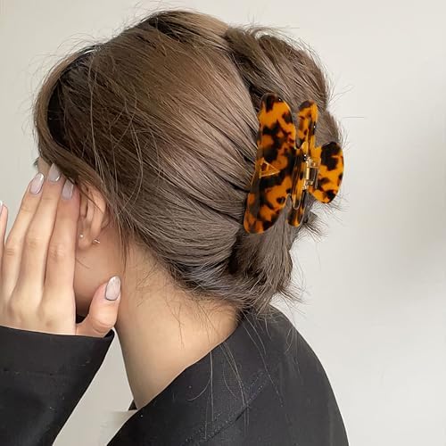 Initial Cute Hair Clips - Tortoise Shell Letter Elegant Hair Claw Clips, Glitter Claw Clips Durable Hair Clips, Wedding Gift, Bridesmaid Gifts, Birthday Gifts, Christmas Gift, Letter S - Image 4