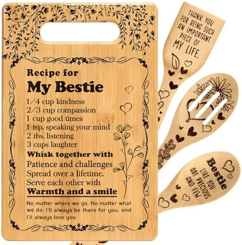 To My Bestie Gifts Friendship Gifts for Women Friends Christmas Birthday by TuSuQing