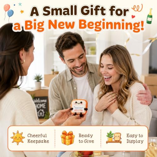 OASSIE House Warming Gifts New Home - Crochet Toast - New Home Gift Ideas - Image 5