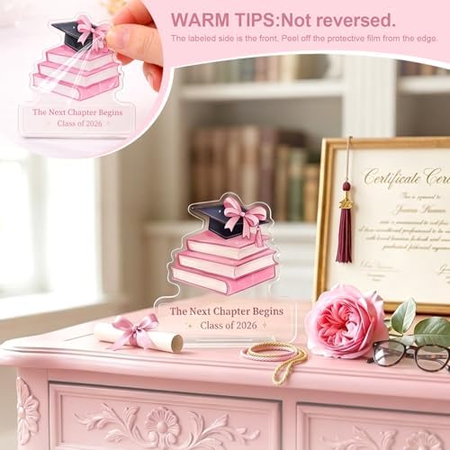 MHSMHL Graduation Gift for Her 2026, College High School Graduation Gifts, Class of 2026 Graduation Gift Box Set for Girls Women Daughter Sister Best Friend, Pink Grad Gifts - Image 4